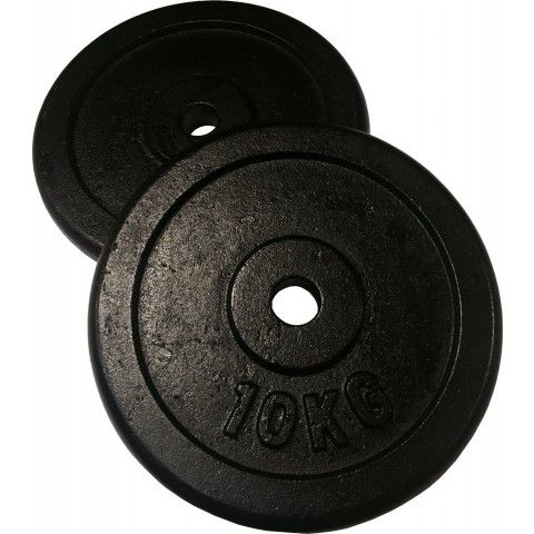 Halterschijven, ijzer (2 x 2,5kg - 15kg) 50mm