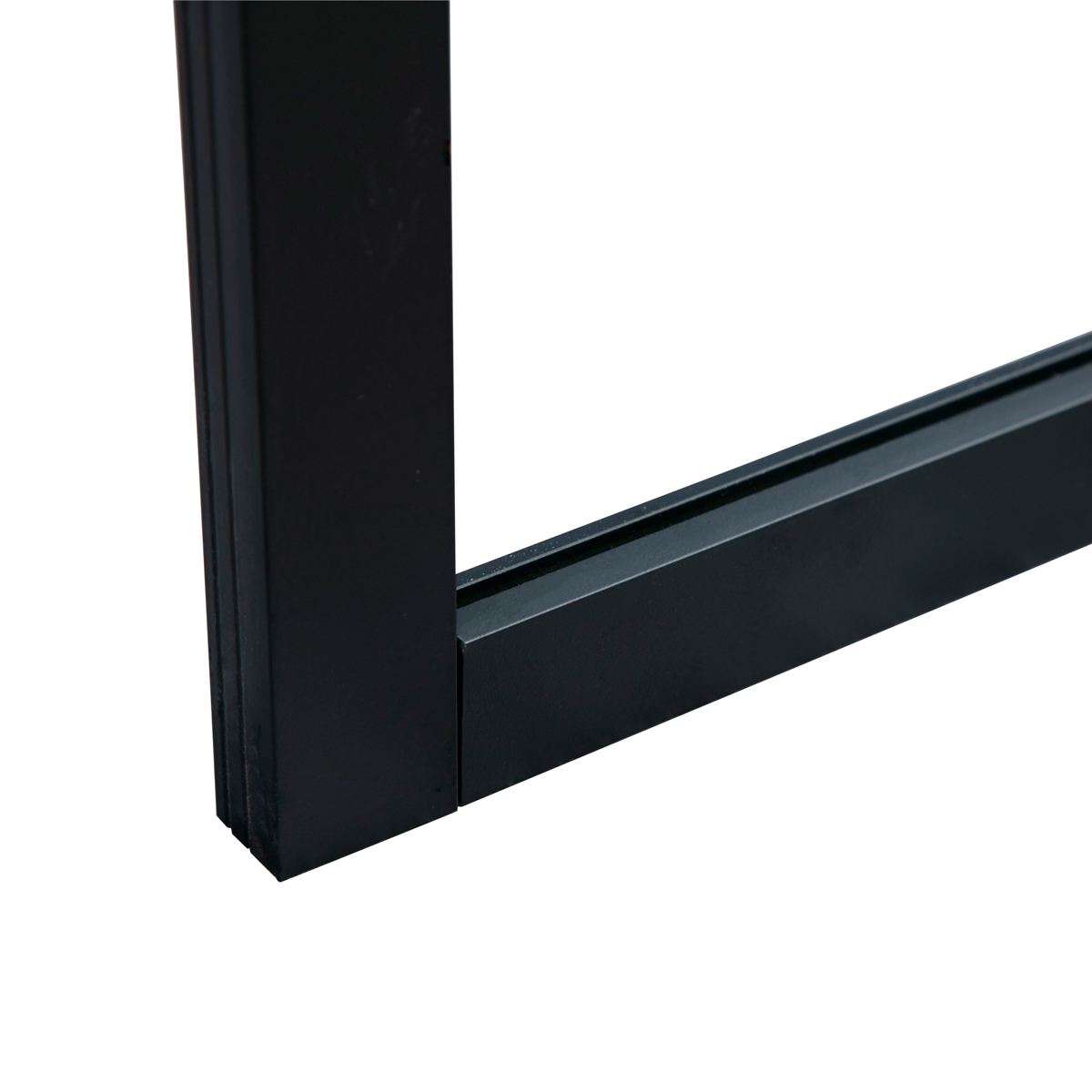 Lykke Paroi de Douche Confort 95x195cm, cadre noir