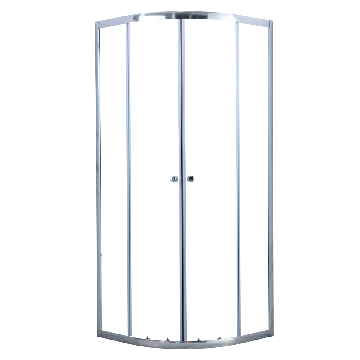 Lykke Dušas Stūris Original 100x100x195cm, apaļa mala - 179,00