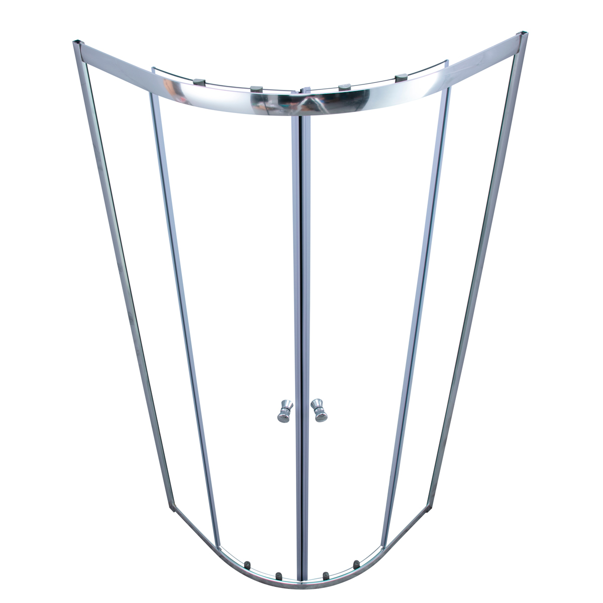 Lykke Douchecabine Hoek Origineel 100x100x195cm, Ronde Rand