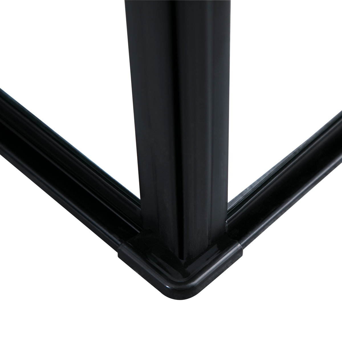 Lykke Douche d'Angle Premium 100x100x195cm, cadre noir