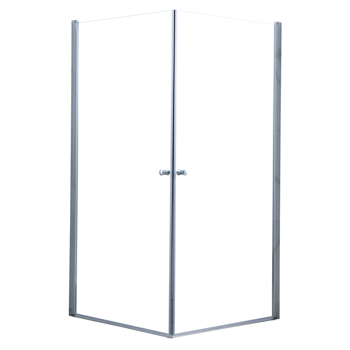 Lykke Douchecabine Comfort Hoek 100x100x195cm, rechte rand
