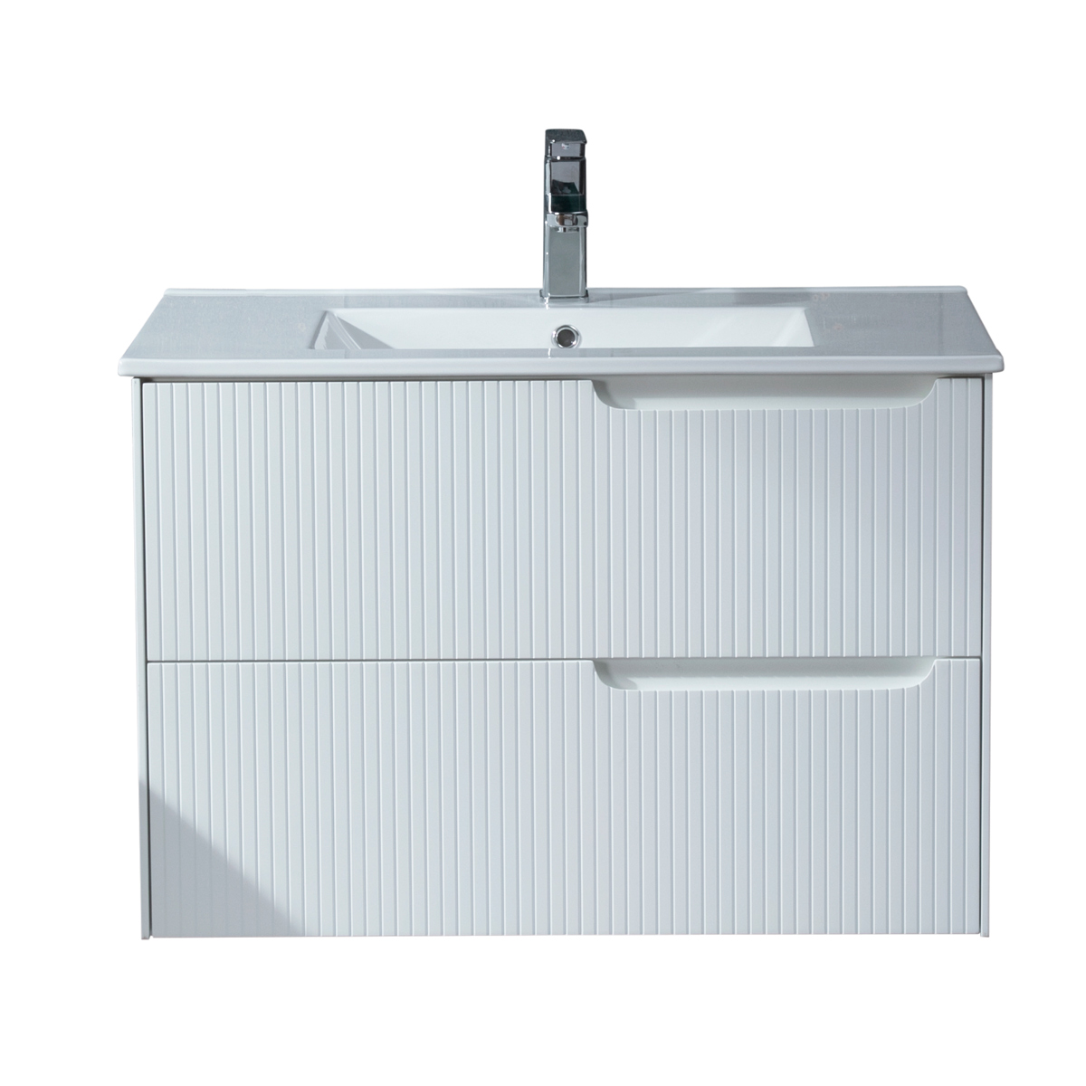 Lykke Izlietnes Skapītis Polar Deluxe 80x46x55cm, balts