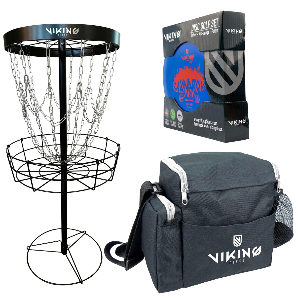 Viking Discs Discover Disc Golf Komplekts