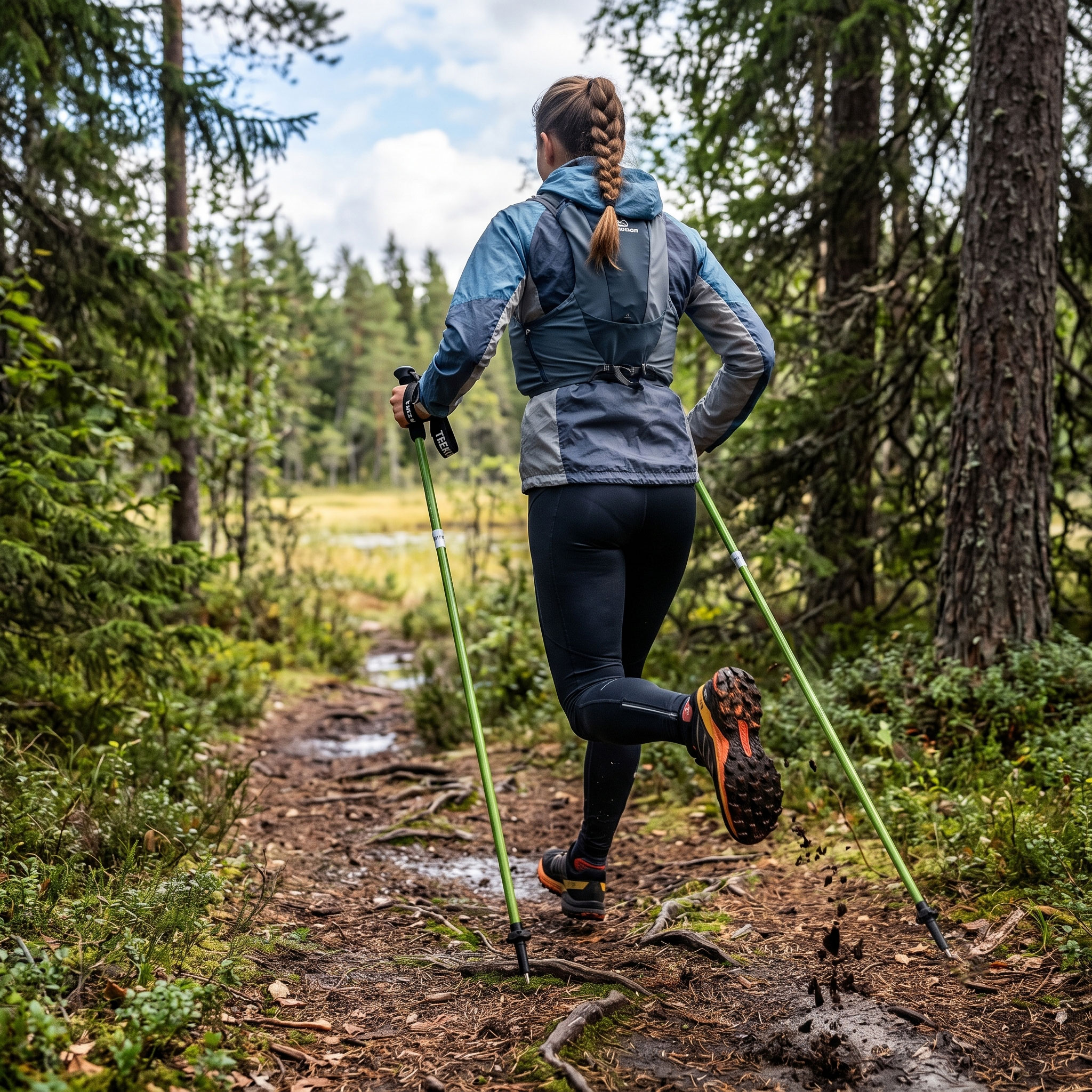 Trekker Trailrunning-Stöcke Ultraleicht, 120cm