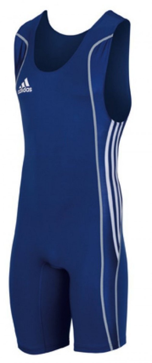 Adidas W8 Wrestling Ringertrikot, Blau