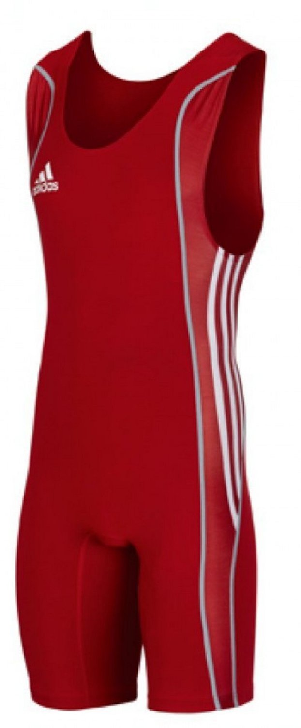 Adidas W8 Wrestling Ringertrikot, Rot