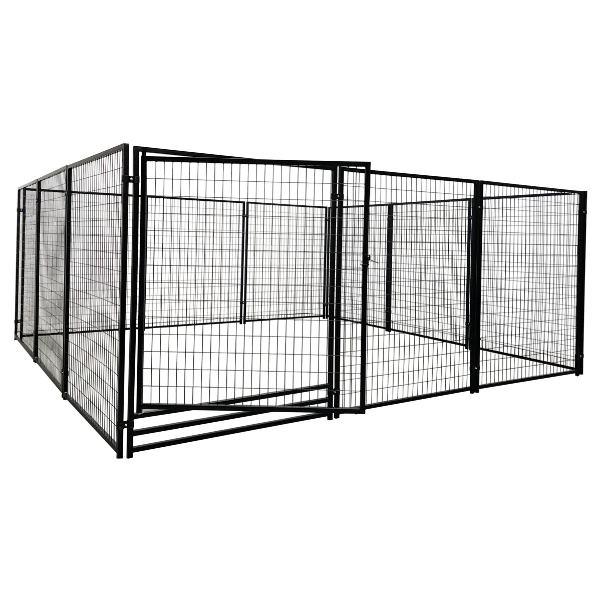 Trekker Honden Kennel 4.5x4.5x1.83m, Zwart