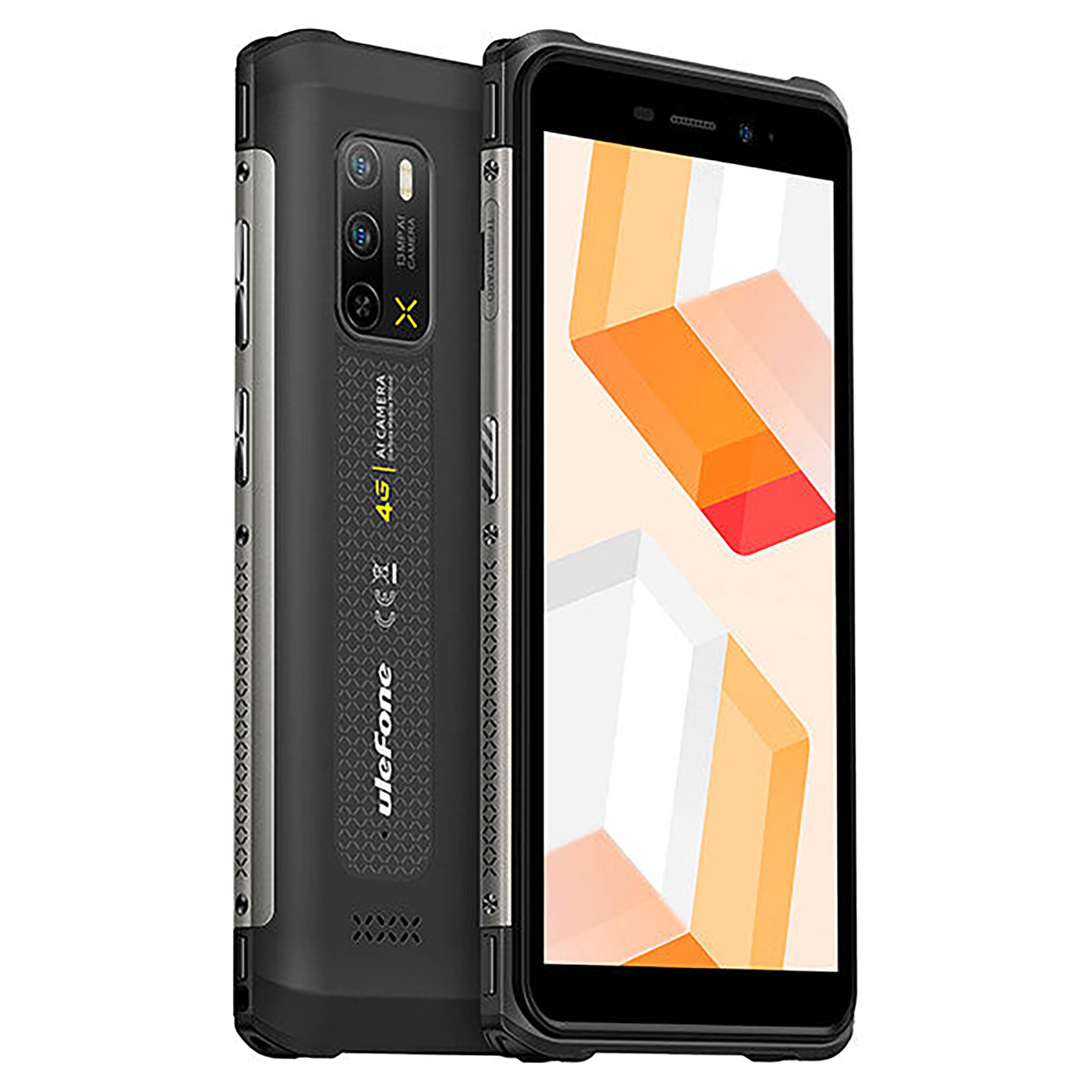 Ulefone stöttålig mobil Armor X10, svart