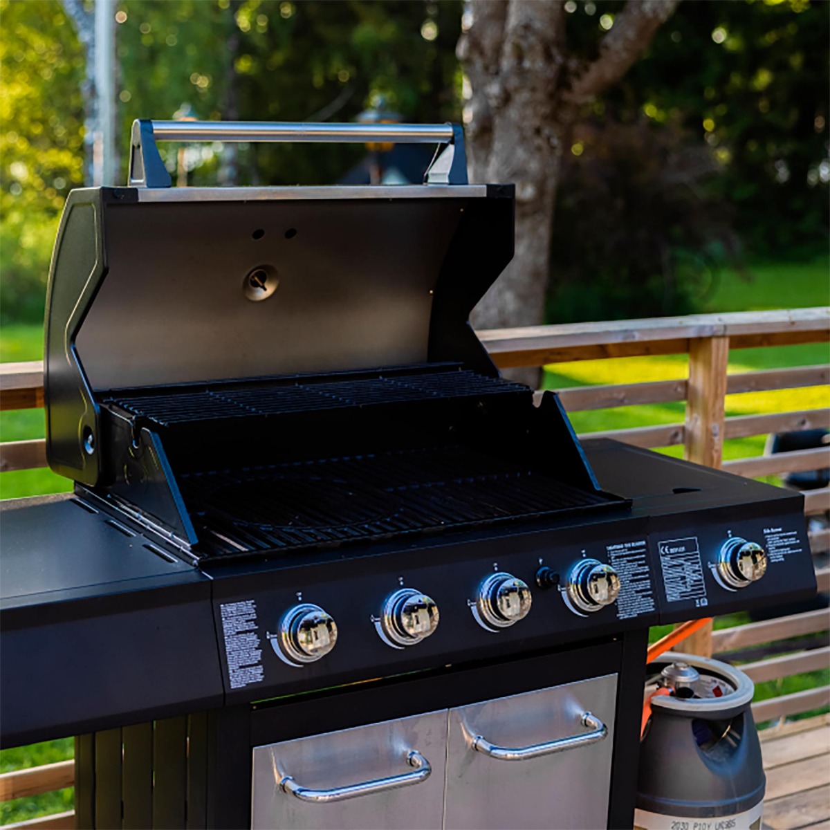 KOBE Gasgrill PRIMA 4+1, 146x121x57cm