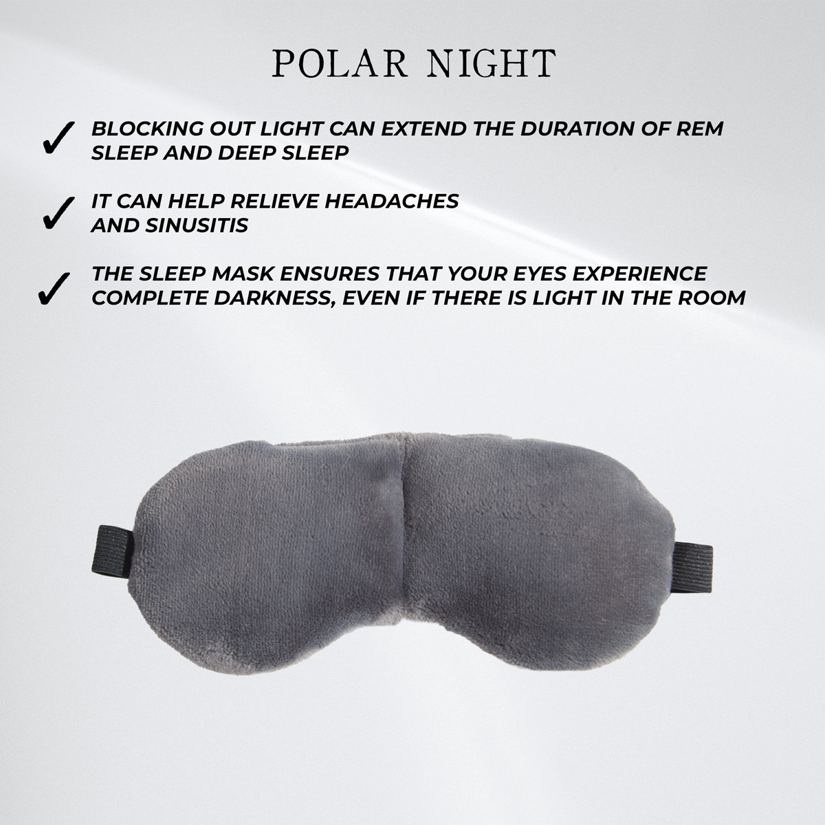 Polar Night Weighted eye mask