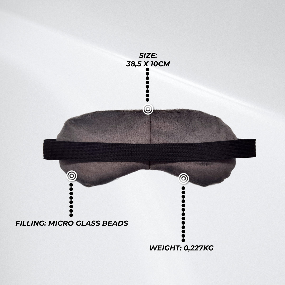 Polar Night Weighted eye mask
