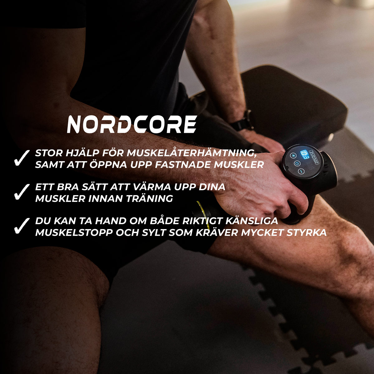 Nordcore Massage gun Core massagepistol