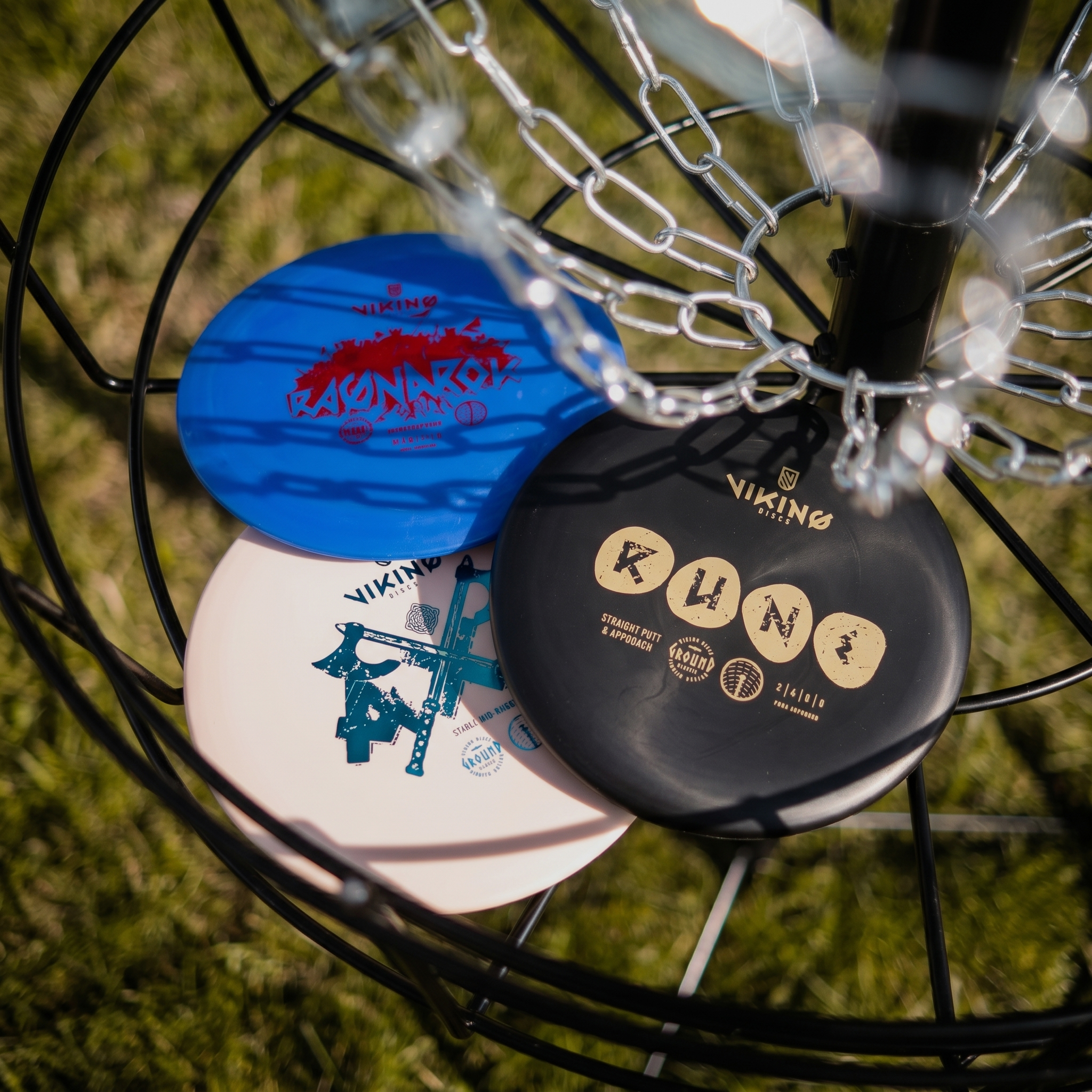 Viking Discs frisbeegolf diskset