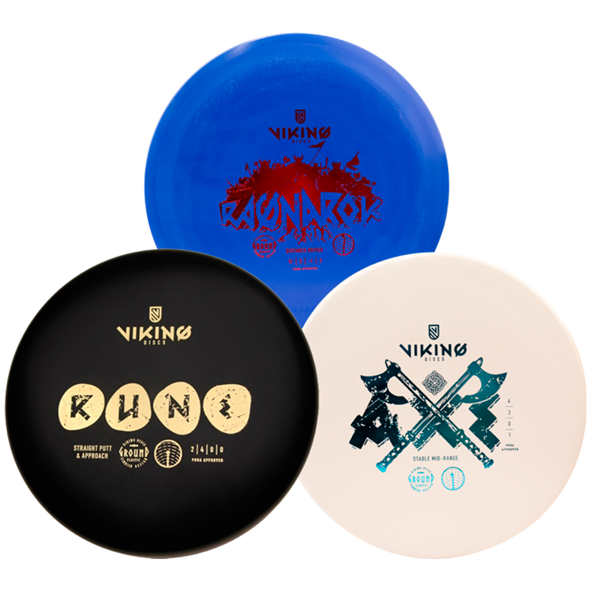 Viking Discs kiekkosetti