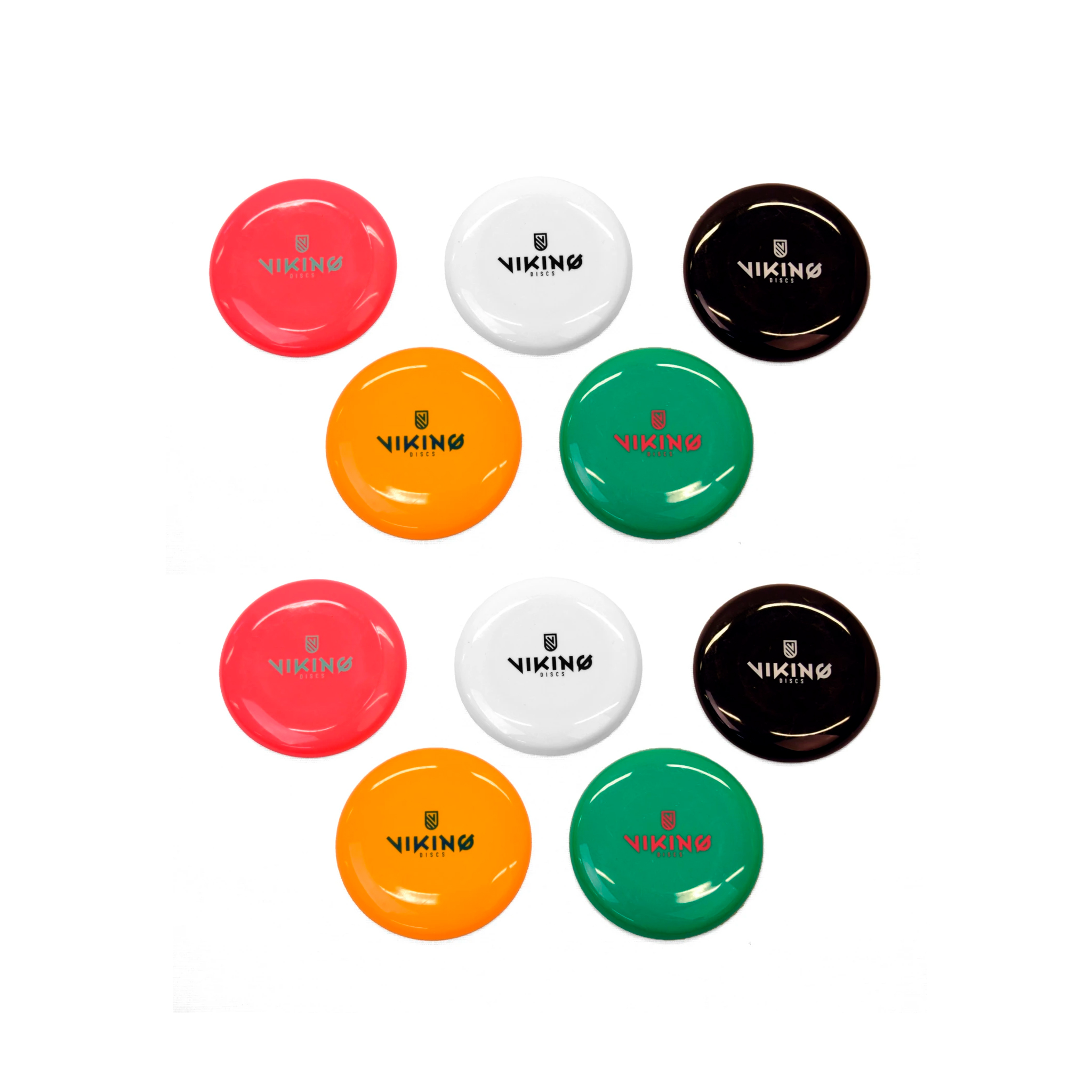 Viking Discs Marker Disku Golfa Disks 10 gabalu komplekts