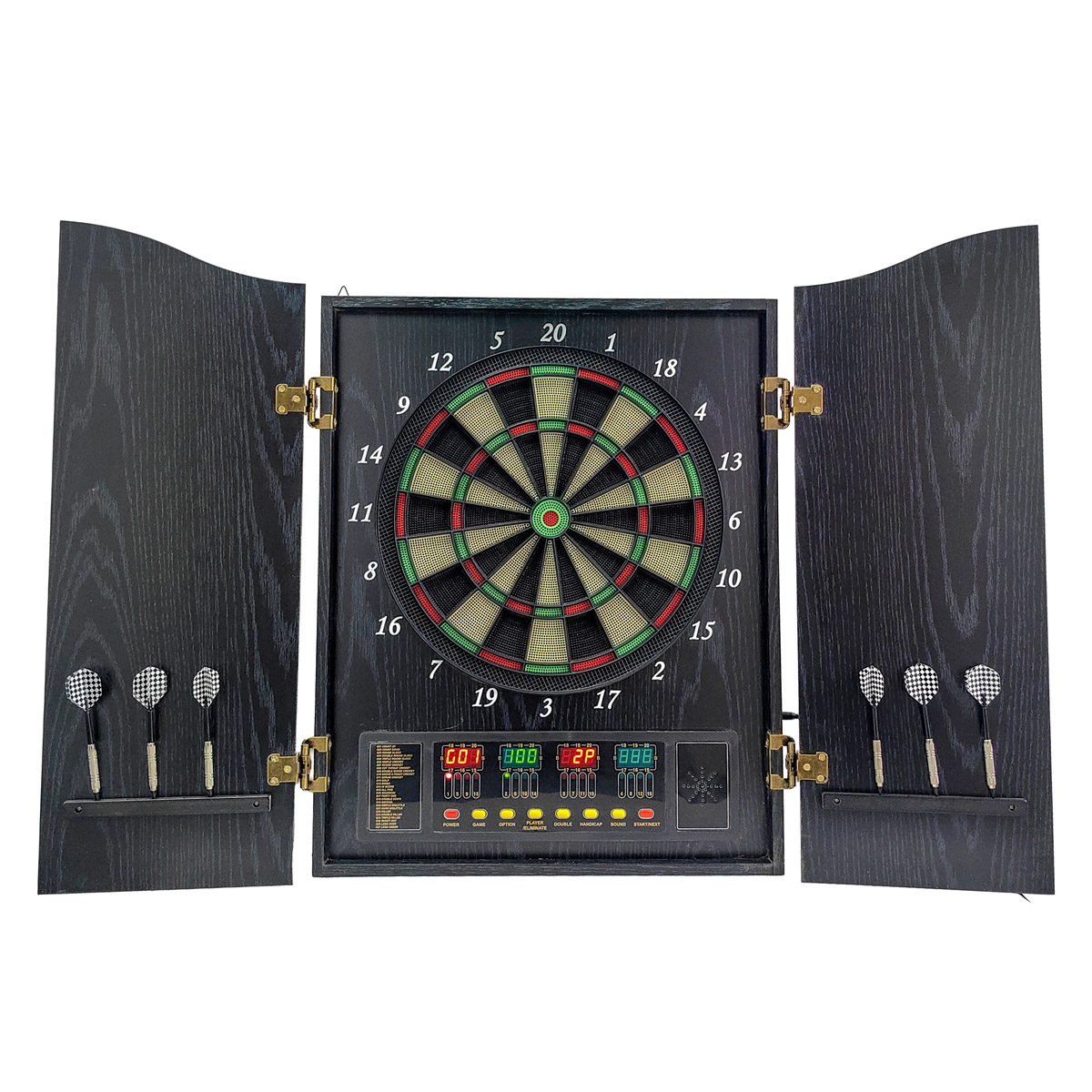 React Dartscheibe Schrank Elektronisch
