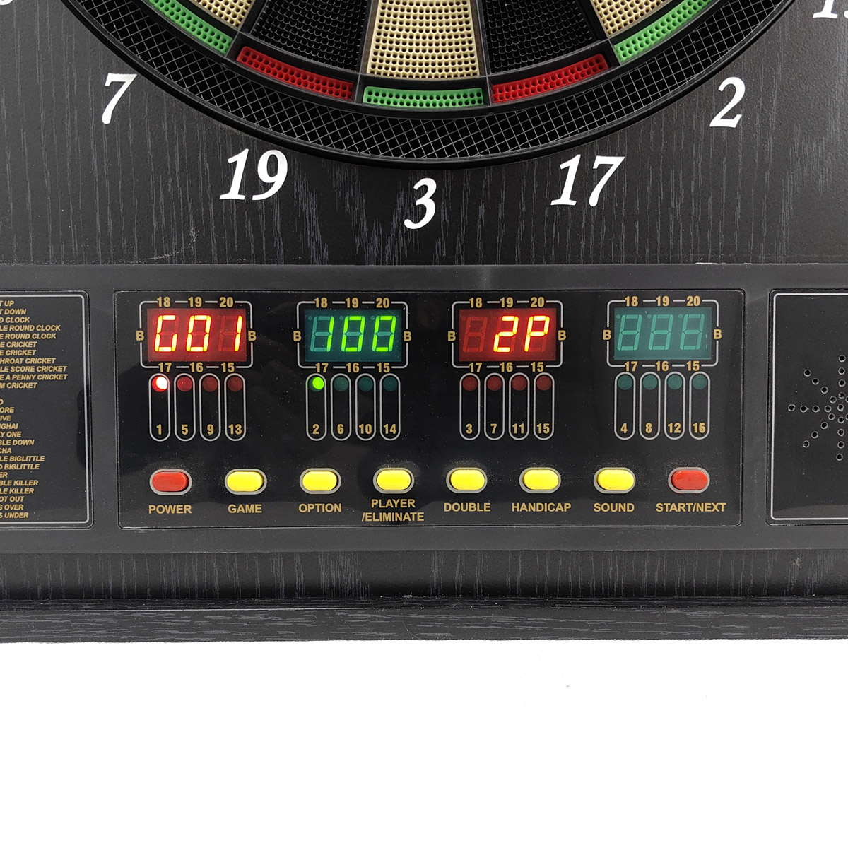 React Dartskap elektronisk