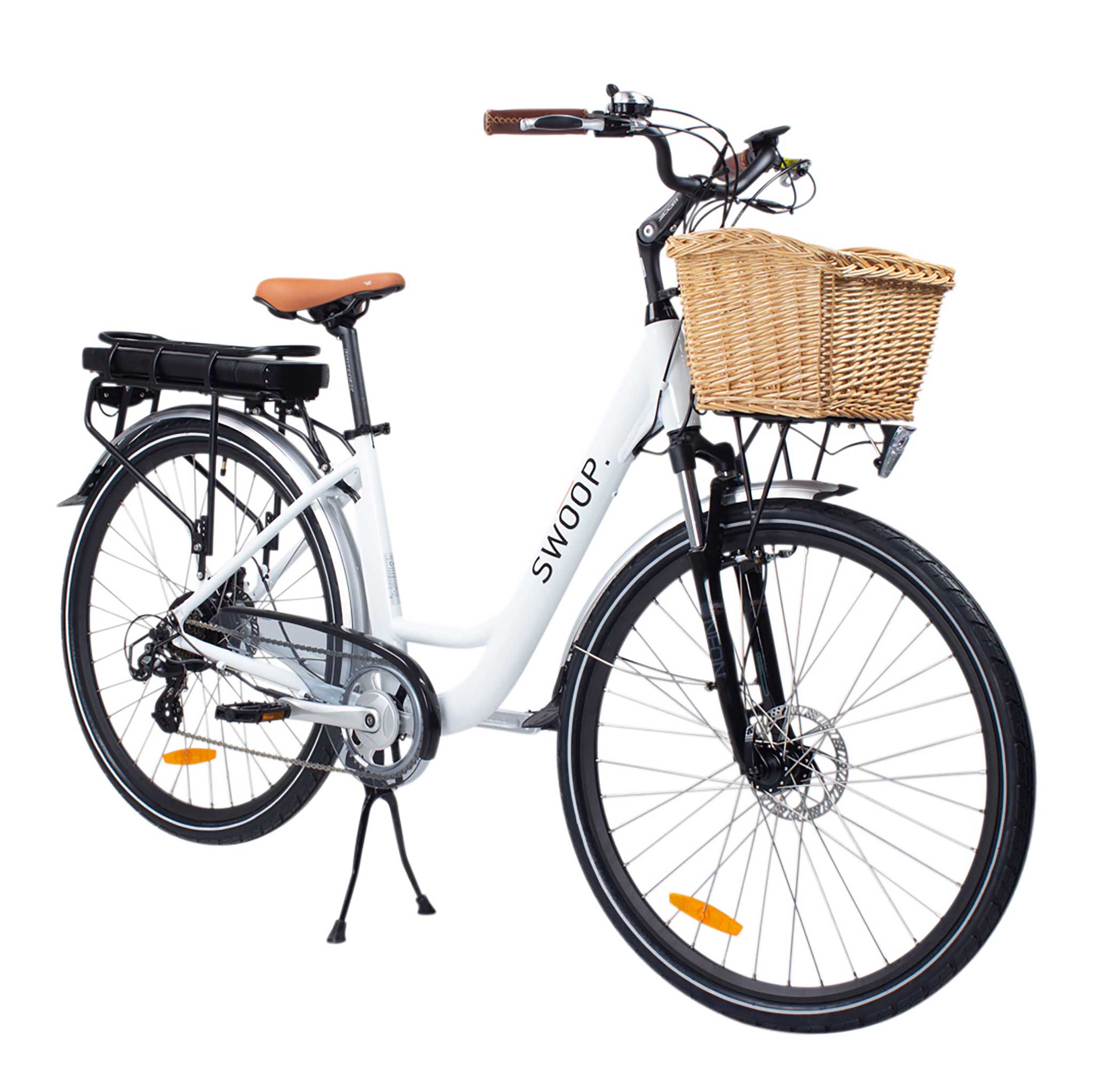 Swoop elcykel City, dam 28"