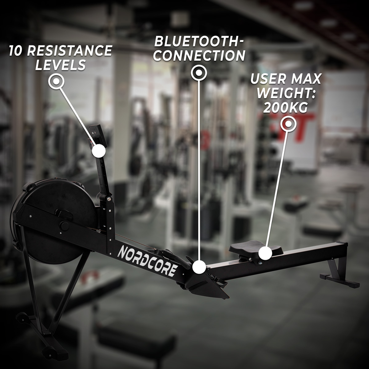 Nordcore Rowing Machine Core