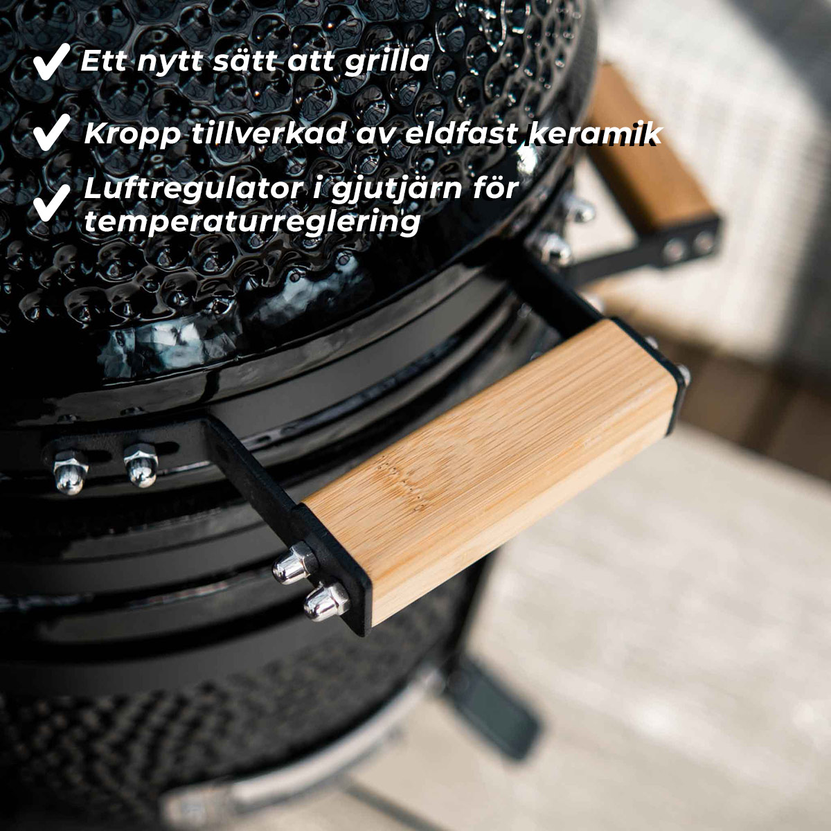 Limousin Kamado grill Professional 13"