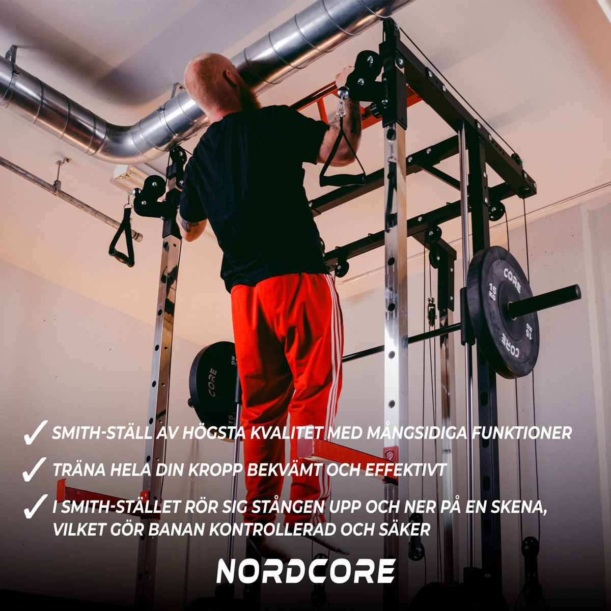 Nordcore Smith Rack Core Smith-maskin