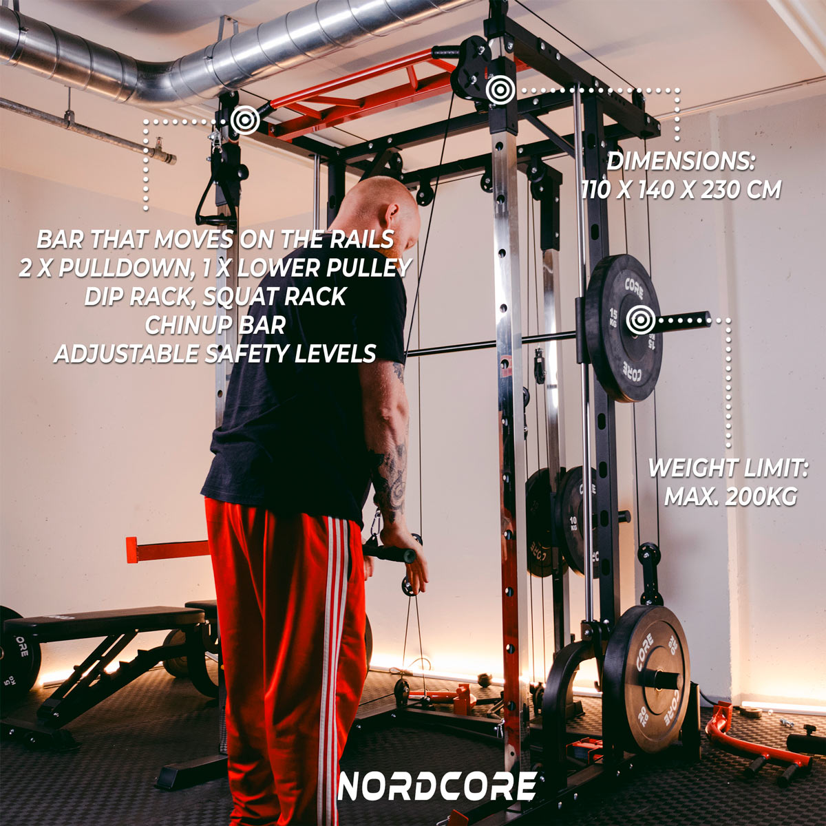 Nordcore Smith Machine Core