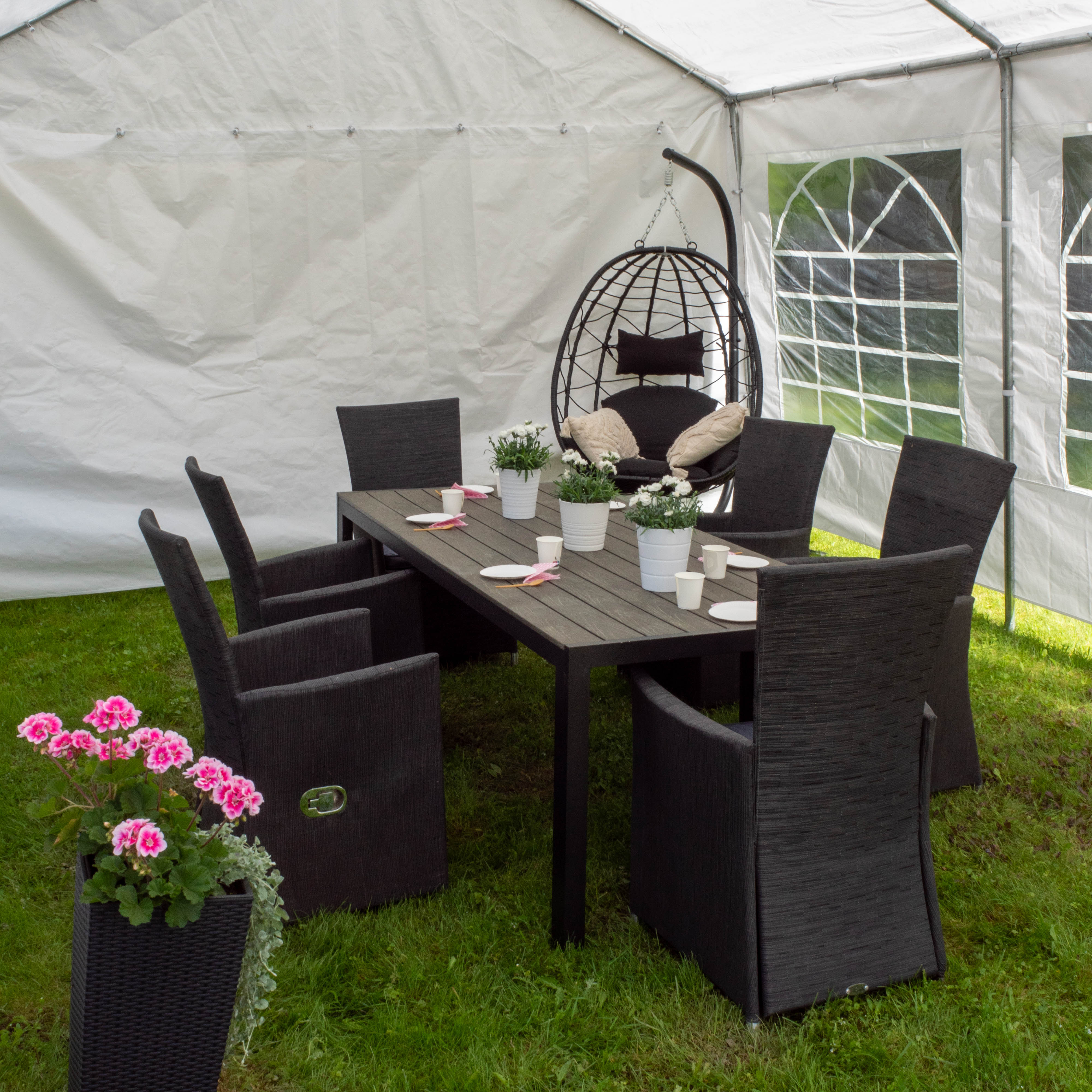Lykke Svinību Telts 3x9m Premium