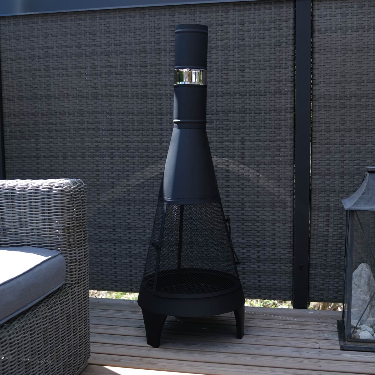 Limousin Kominek Ognisko Chiminea 126cm