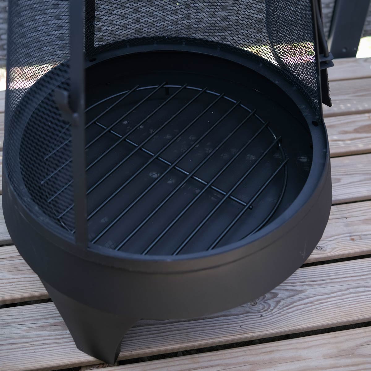 Limousin Firepit Chiminea 126cm