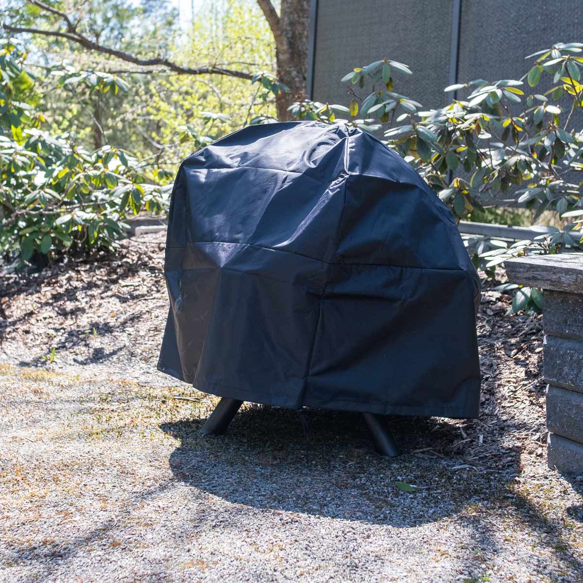 Limousin Regenhoes voor Buitenhaard Vuurkorf 60cm