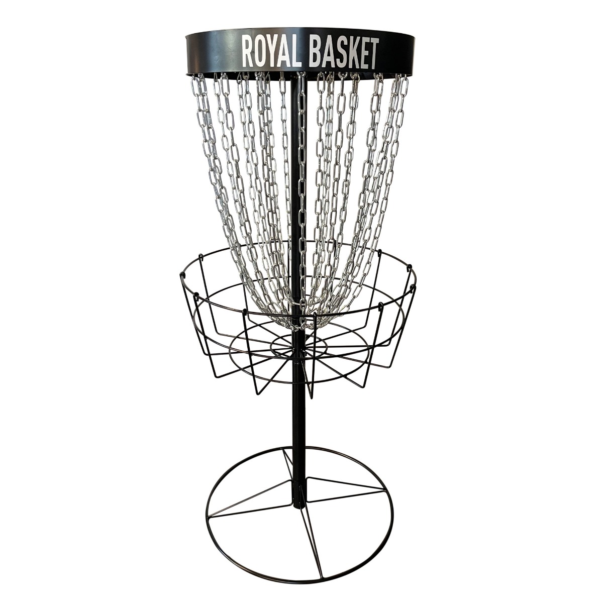 Viking Discs Royal Basket Disc Golf Grozs, Black Edition