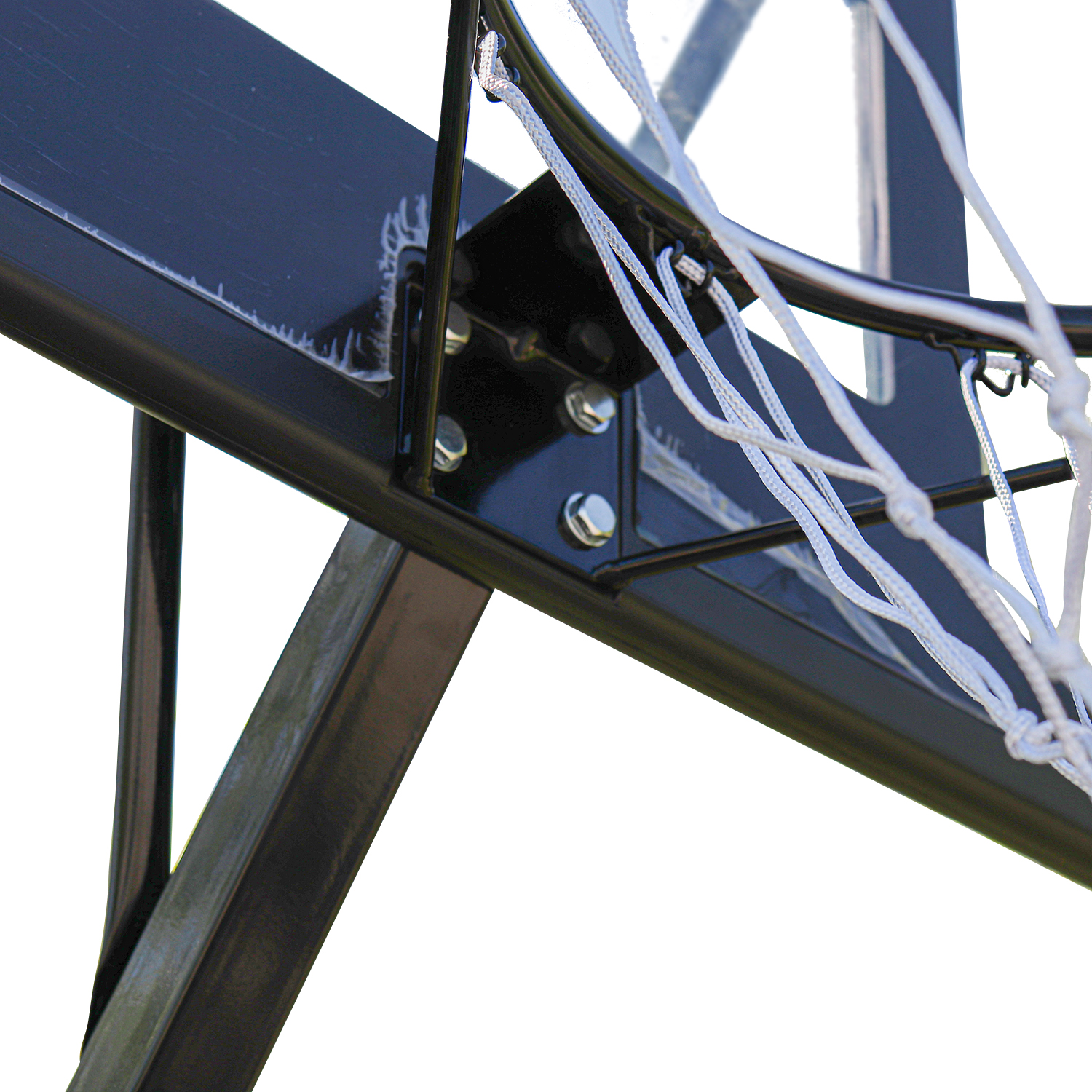 Prosport Basketball Hoop Jr. 2,1-2,6m, Black Edition