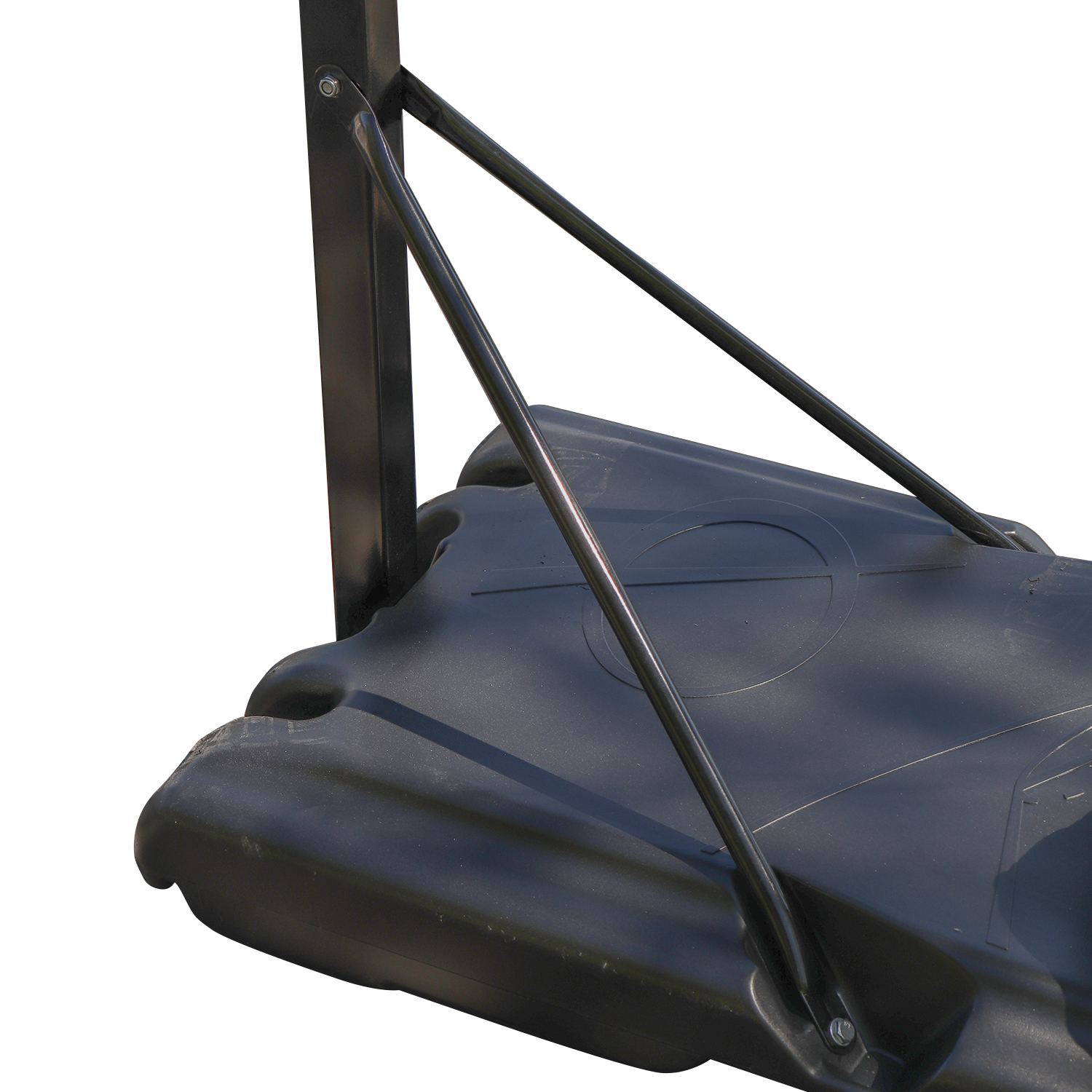 Prosport Basketball Hoop Jr. 2,1-2,6m, Black Edition