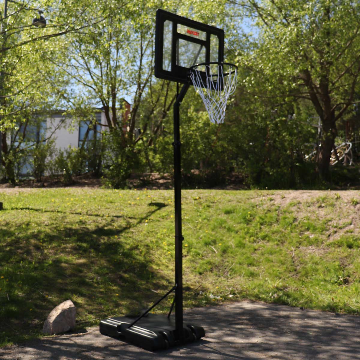 Prosport Basketbola Grozs Jr. 2,1-2,6m, Melna Izdevums