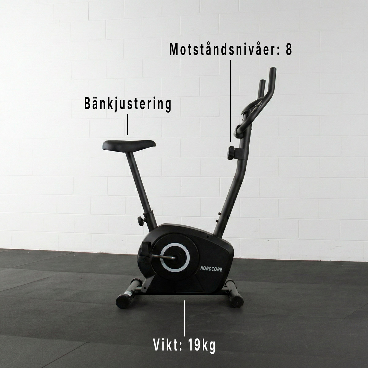 Nordcore motionscykel Core 400