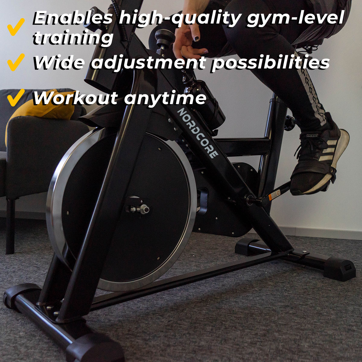 Nordcore Indoor Cycle Core 1300, black