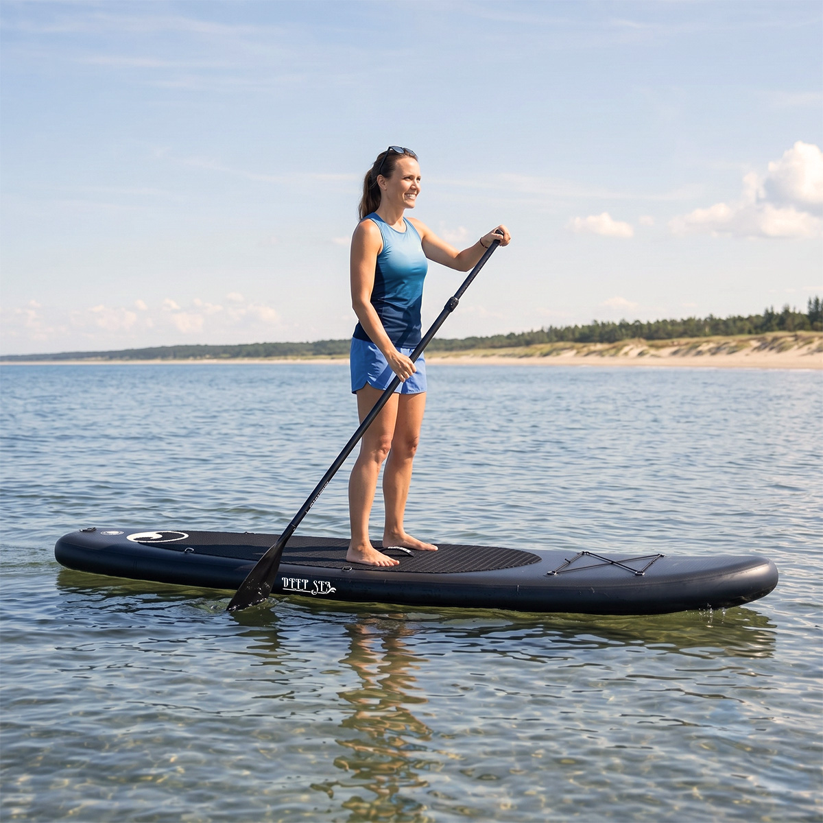 Deep Sea SUP Board Set XXL (330cm), black