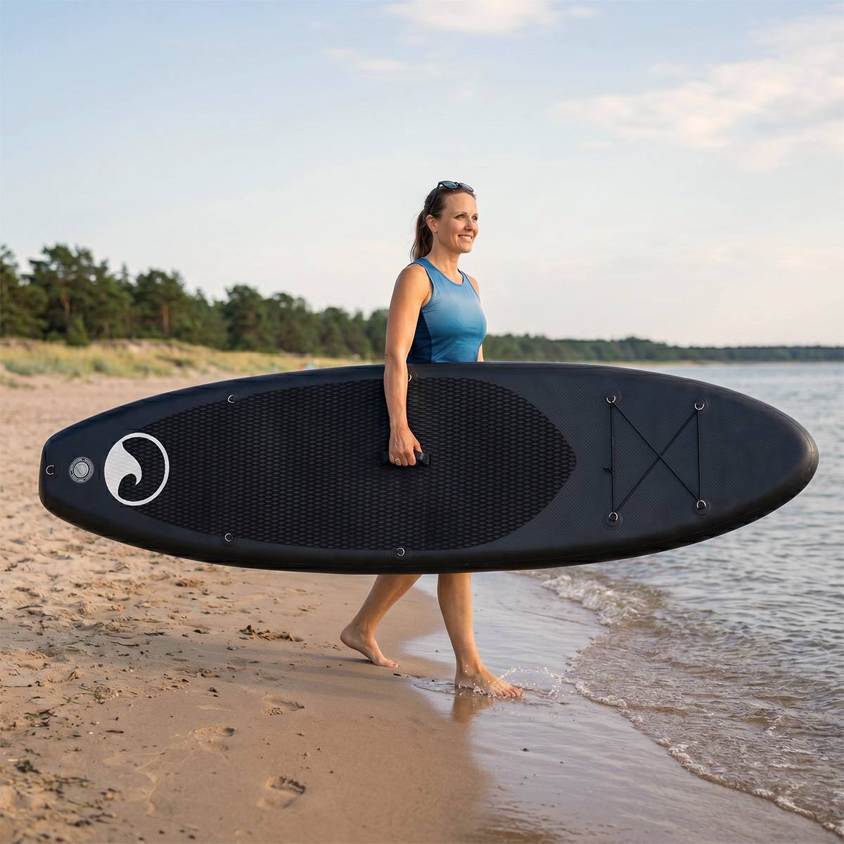 Deep Sea SUP Board Set XXL (330cm), black