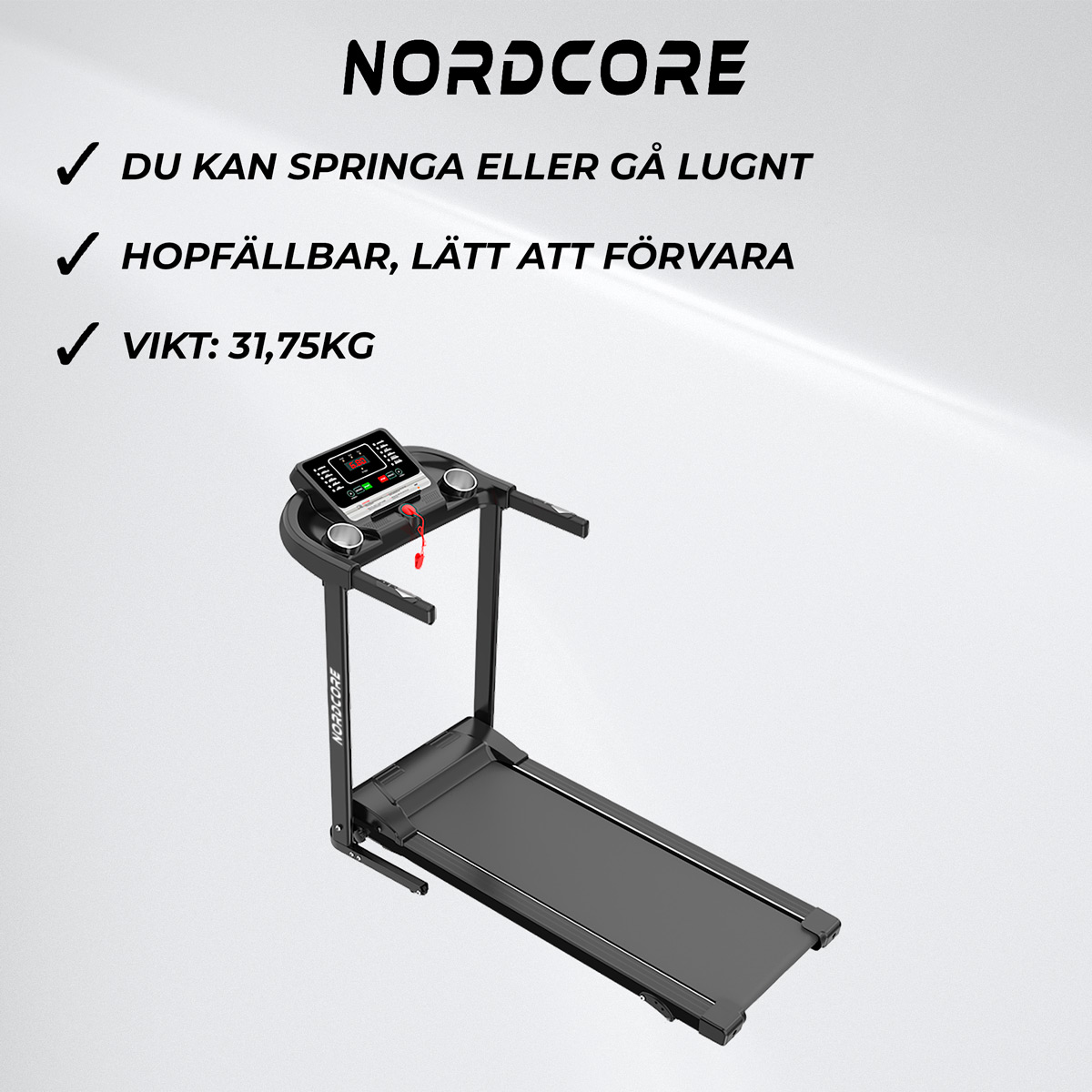 Nordcore löpband Core 2000