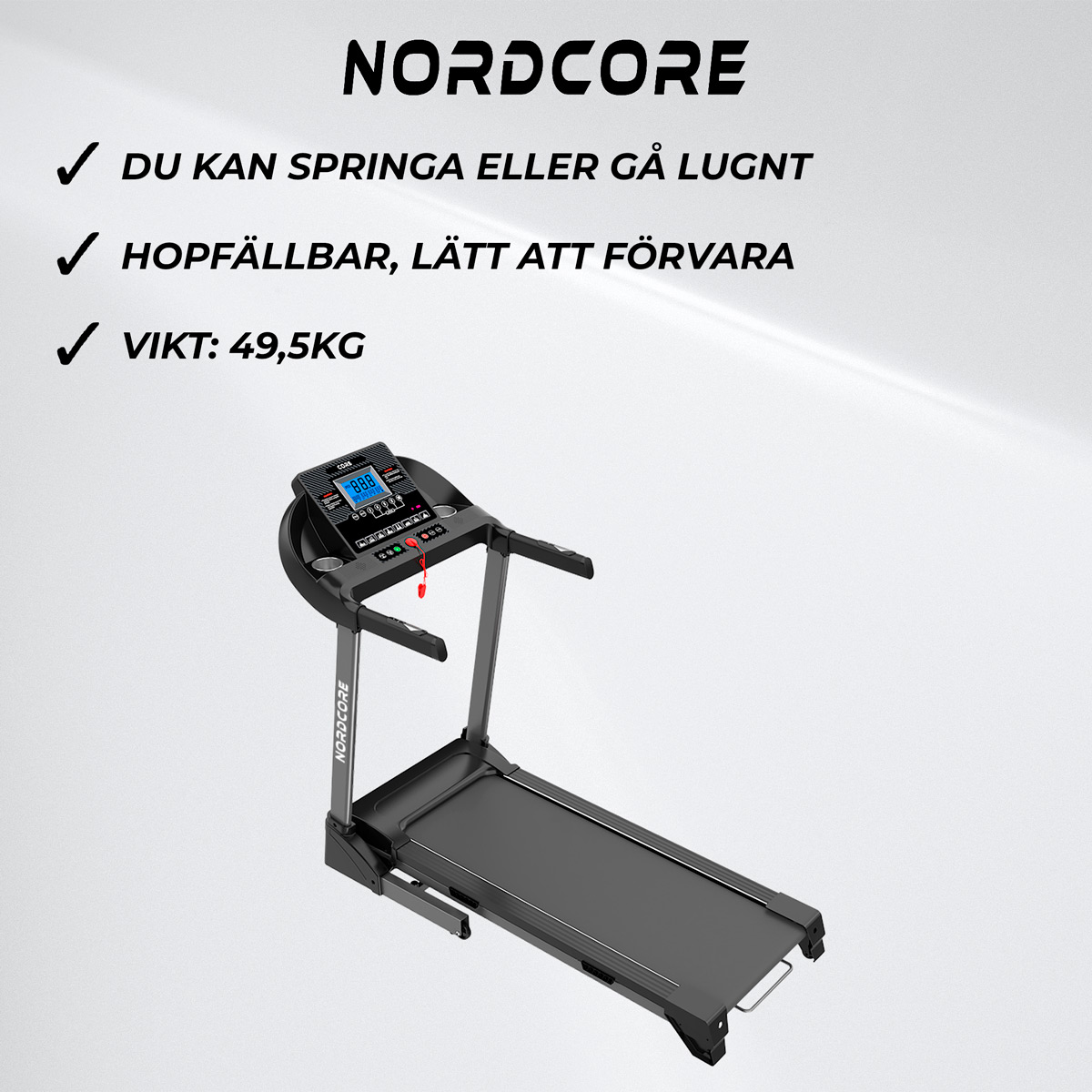 Nordcore löpband Core 3000