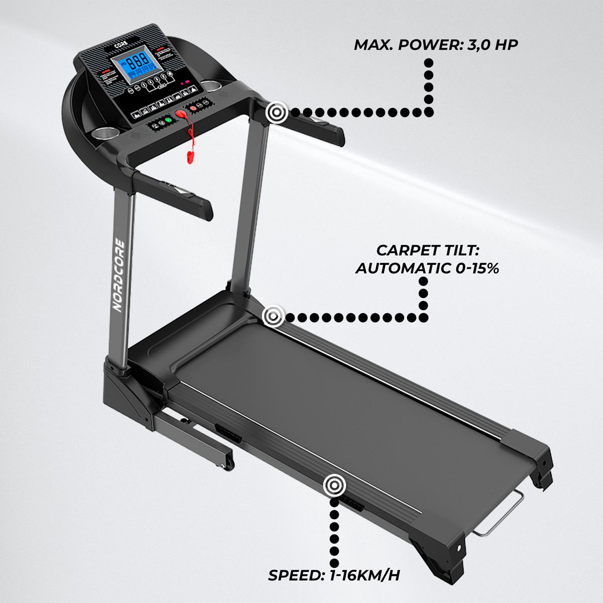 Nordcore Treadmill Core 3000