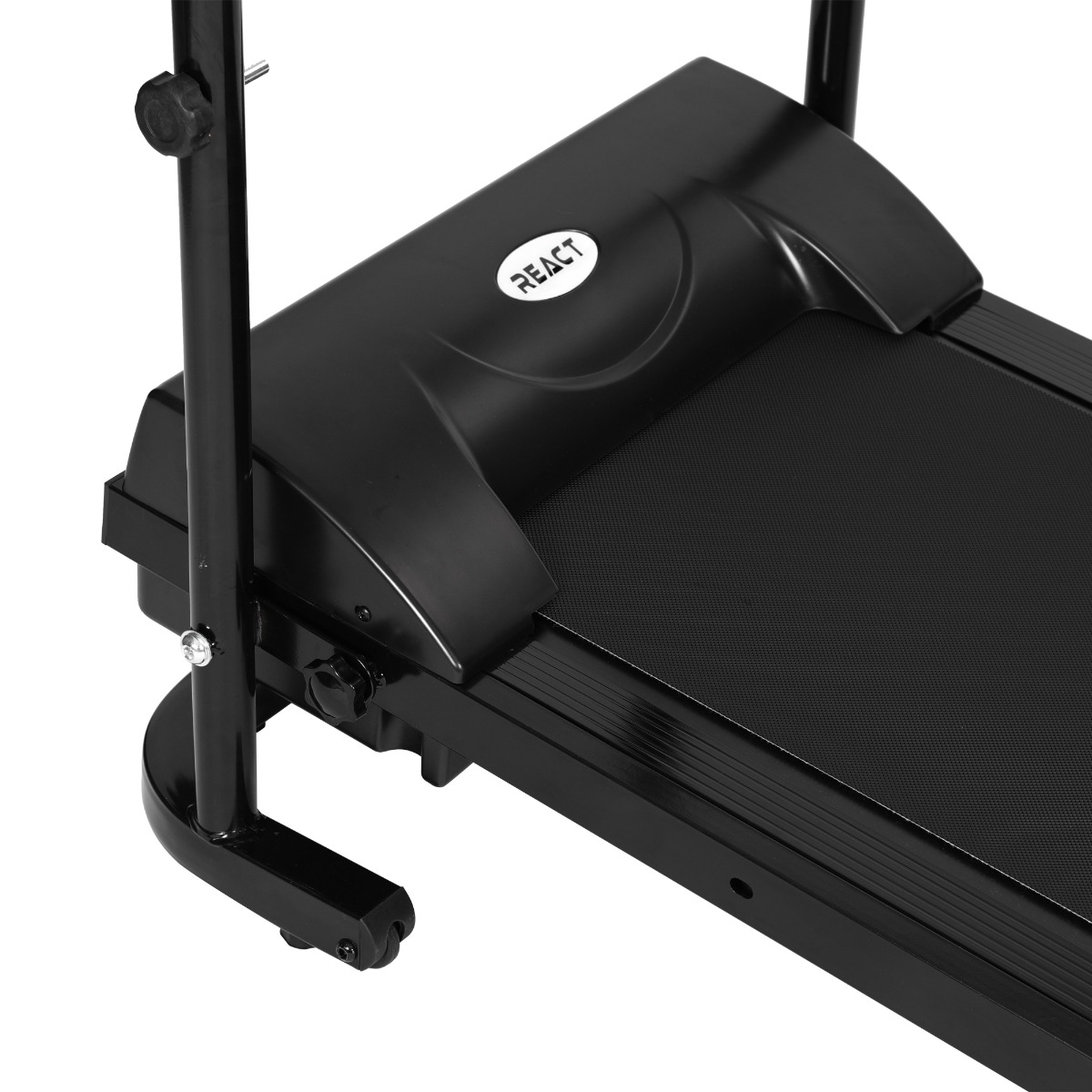 React Laufband, motorisiert, schwarz
