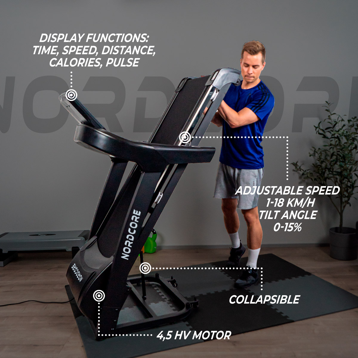 Nordcore Treadmill Core 4500