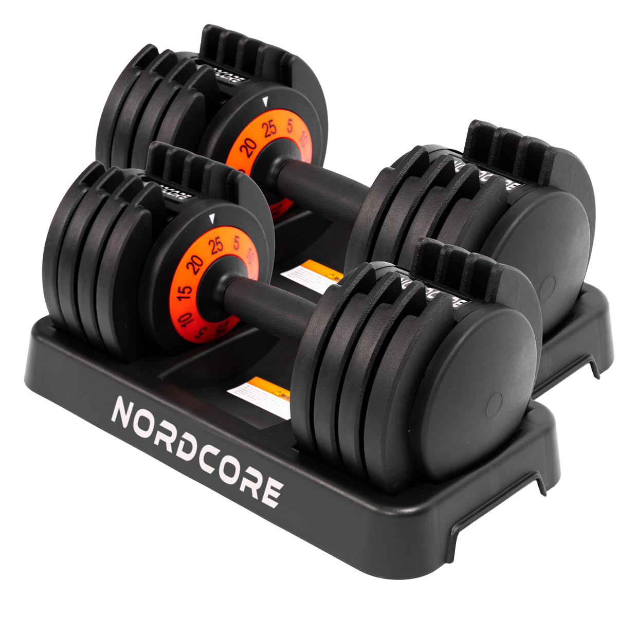 Core 2 x Verstellbare Kurzhantel, 50kg