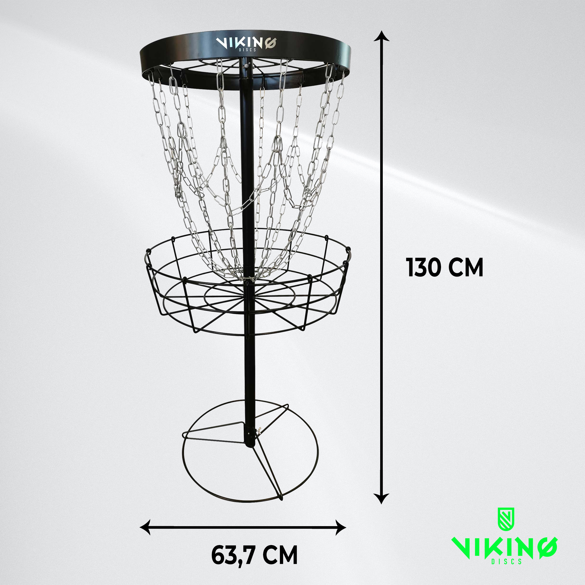 Viking Discs Challenger frisbeegolfkorg-set