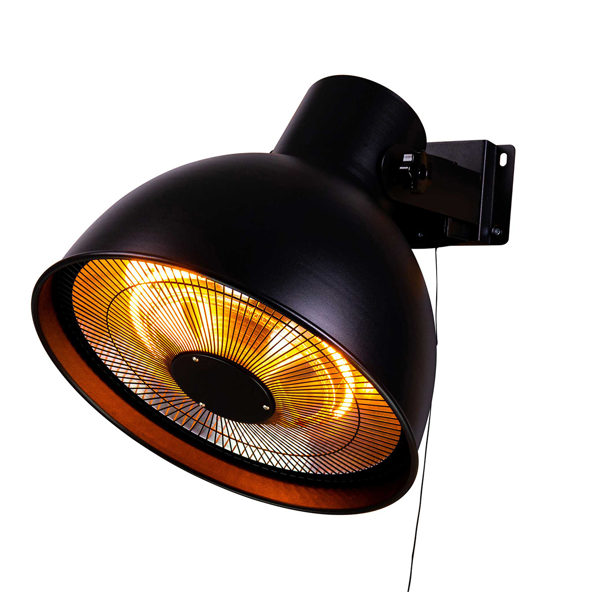 Fornorth Patio Heater Wall Heater Deluxe 2000W, black