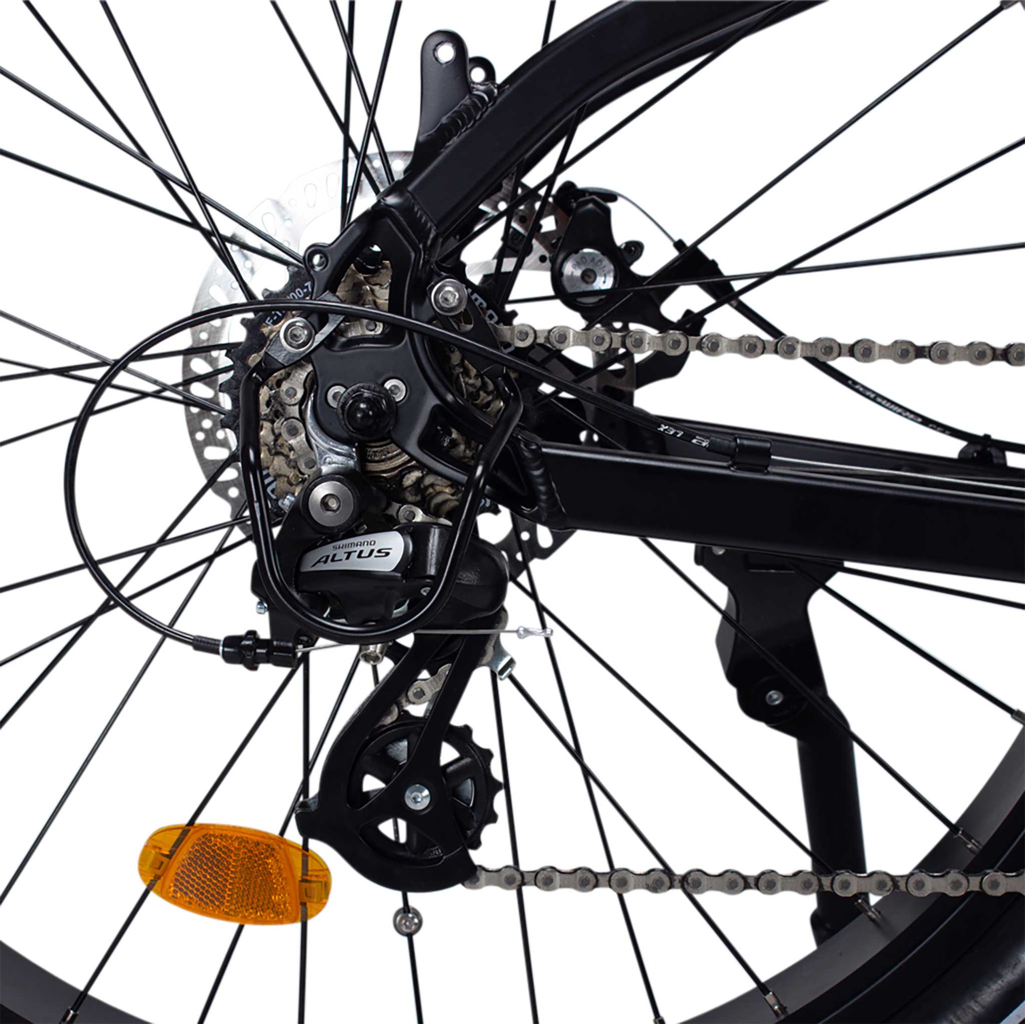 Swoop Fatbike Elcykel Attacker, 26"