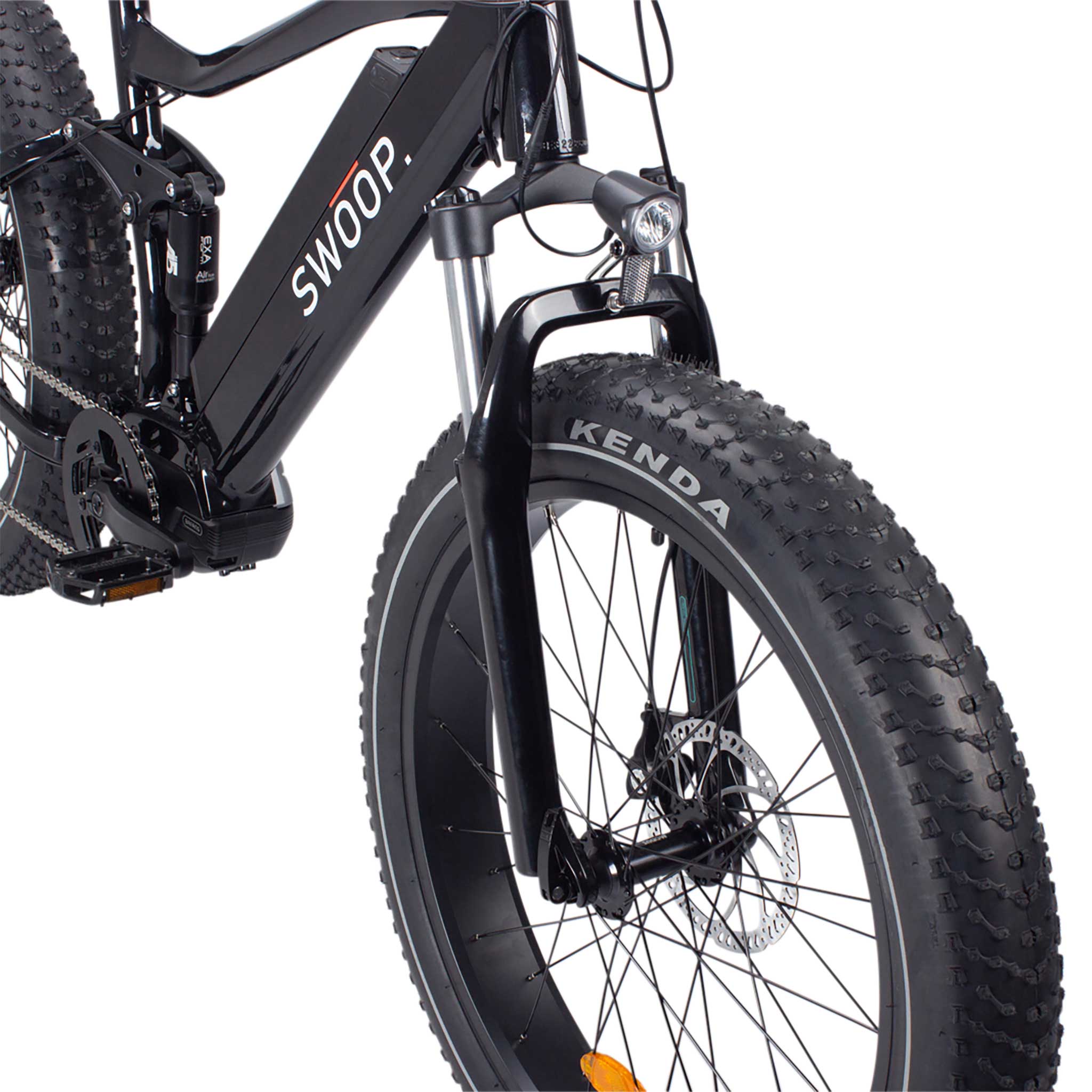 Swoop Fatbike Elcykel Ranger, 26"