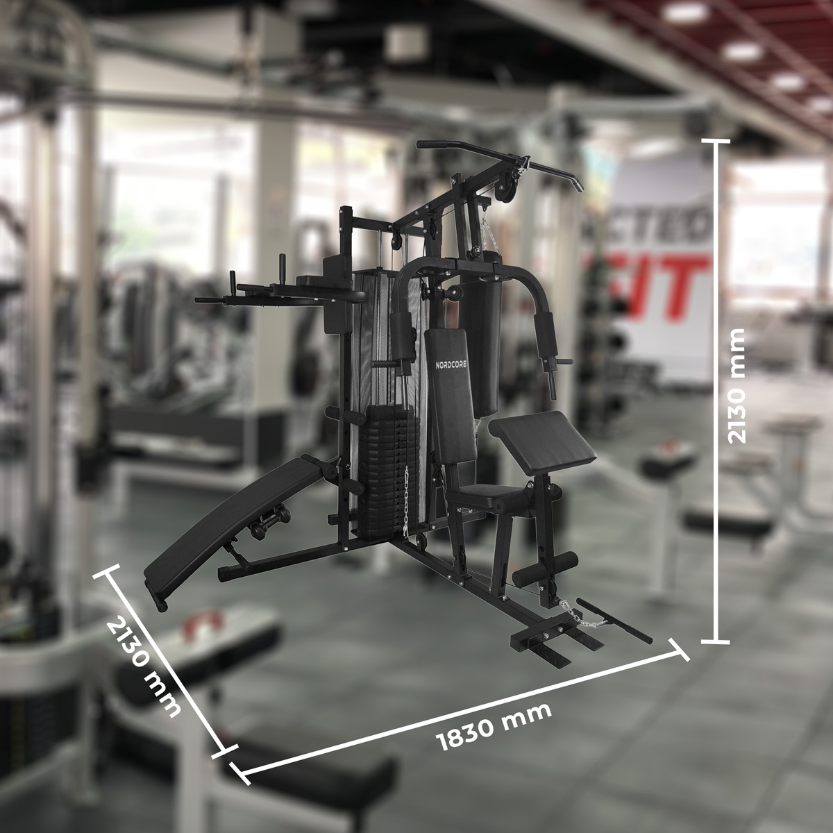 Nordcore Home Gym Core 100kg